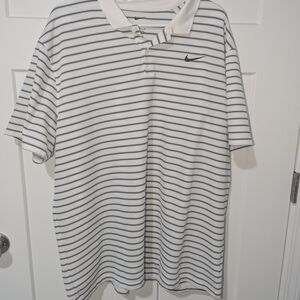 Nike Men's Dri-fit Victory Striped Golf Polo Shirt